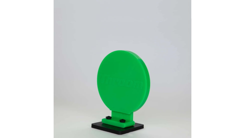 Throom Targets Bounceback Plate Rack 6in Round Target Kit, Green, 11006-0116