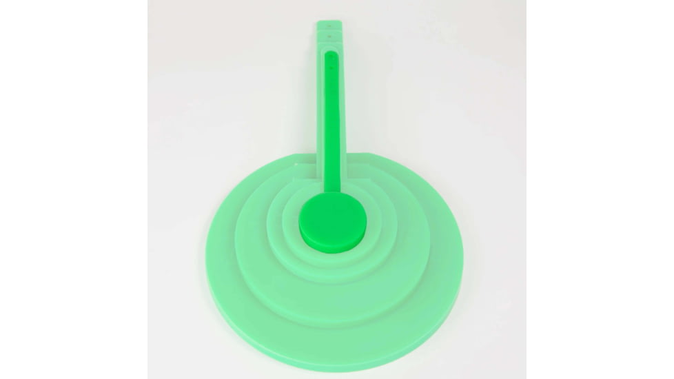 Throom Targets Hangtuff 2in Round Target Pack, 6 Quantity, Green, 11043-0106