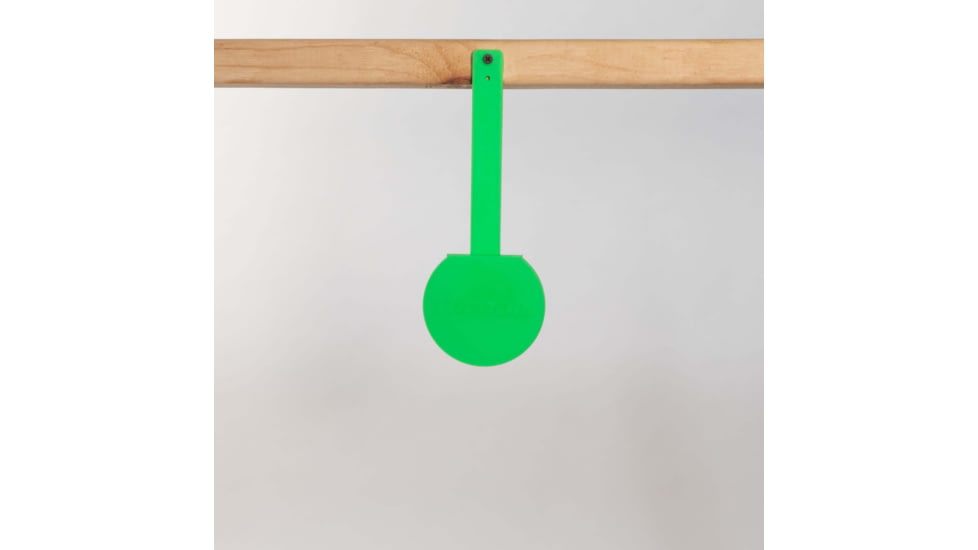 Throom Targets Hangtuff 4in Round Self-Healing Target, Green, 11047-0101