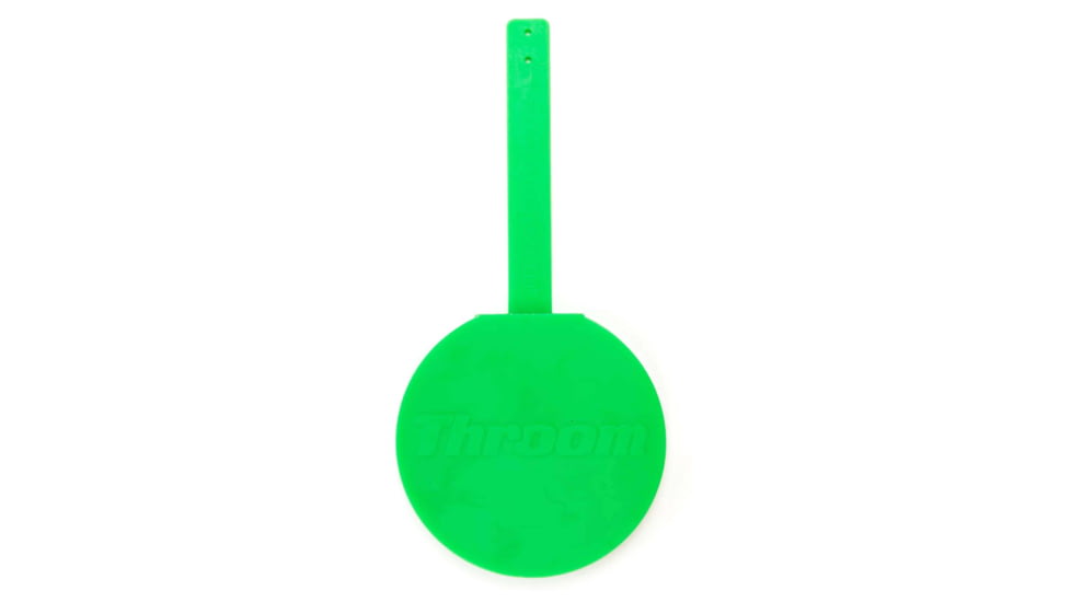 Throom Targets Hangtuff 6in Round Self-Healing Target, Green, 11049-0101