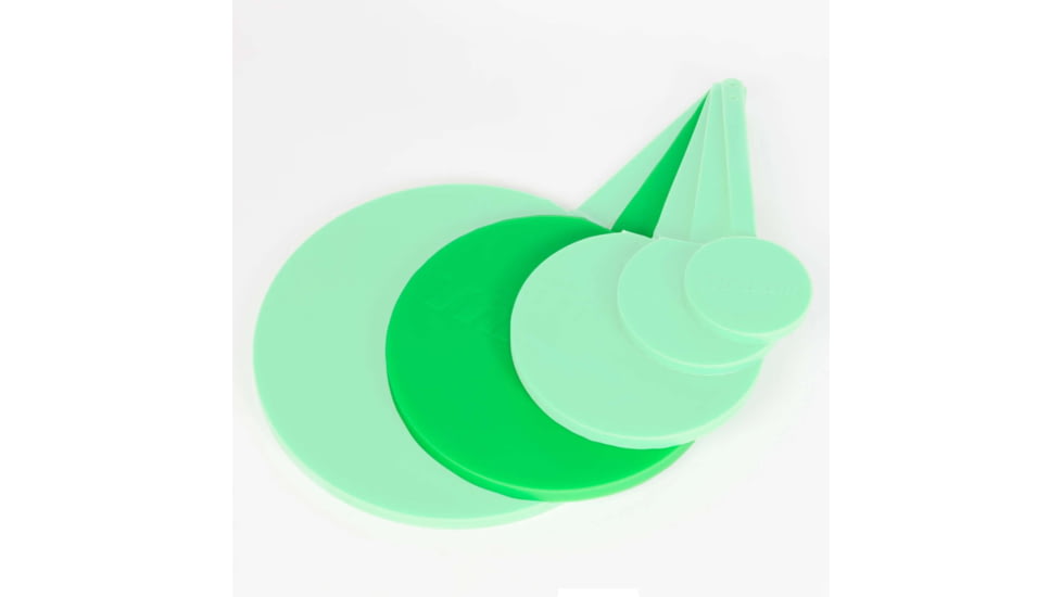 Throom Targets Hangtuff 8in Round Target, Green, 11051-0101