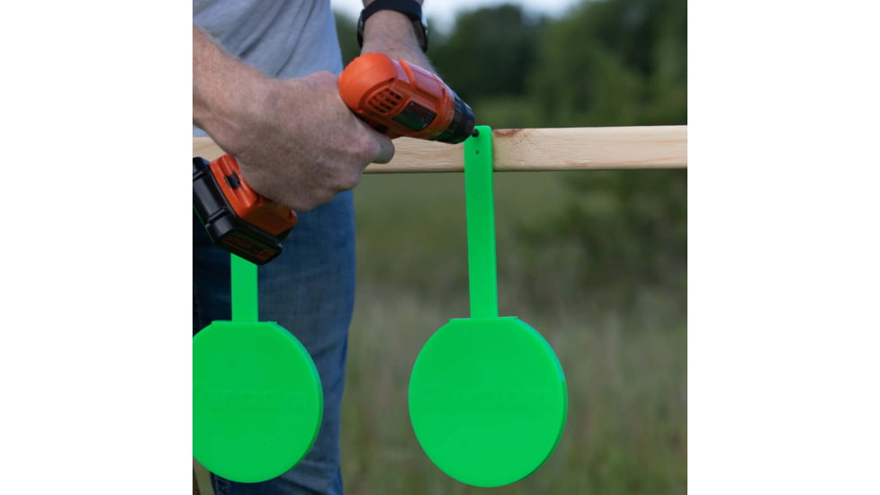 Throom Targets Hangtuff Splatter Target Pack, 6 Quantity, Green, 1104945-0103-HD