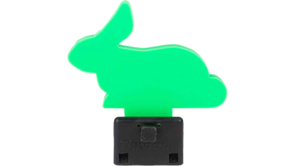 Throom Targets Knockdown Rabbit Reactive Target Starter Kit, Green, 11173-0112