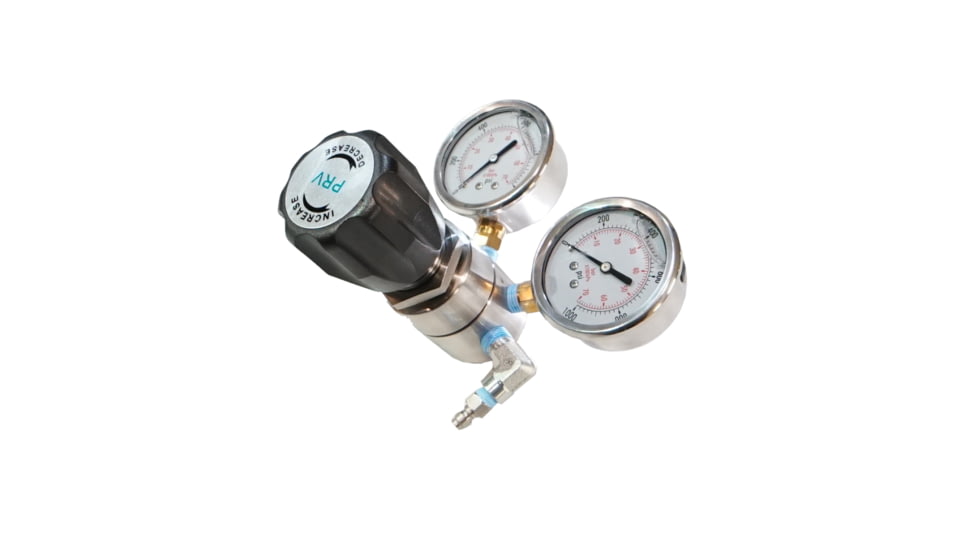Throwflame CO2 Pressure Regulator, Stainless Steel, TF-X23822