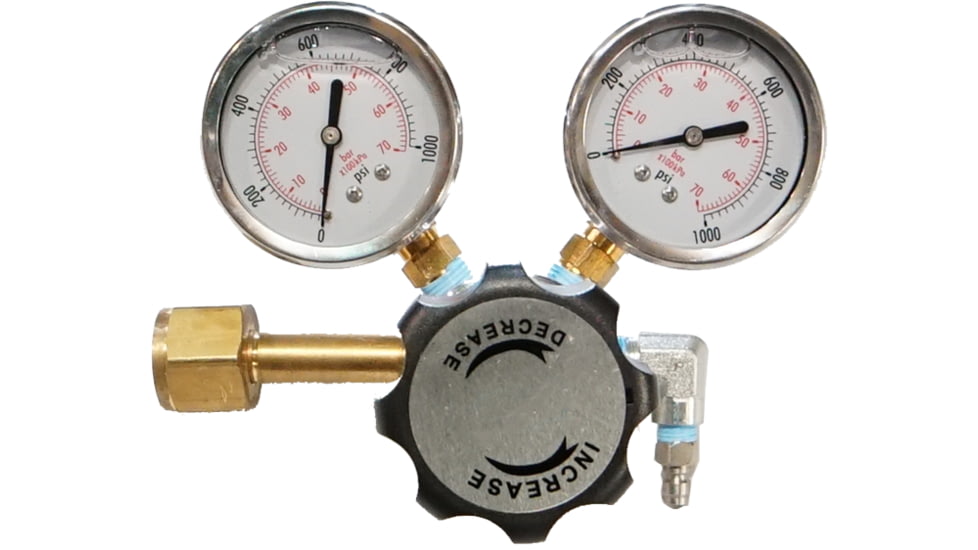 Throwflame CO2 Pressure Regulator, Stainless Steel, TF-X23822