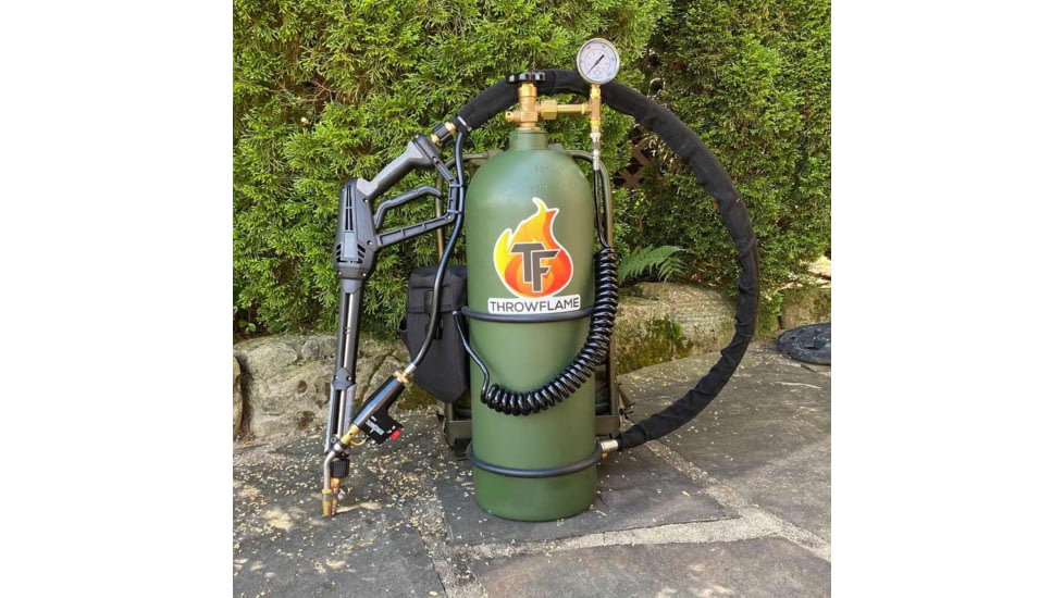 Throwflame X15 Flamethrower, Forest Green, TF-X15FG