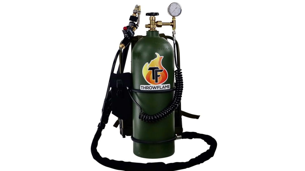 Throwflame X15 Flamethrower, Forest Green, TF-X15FG
