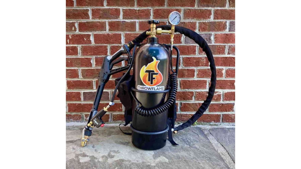 Throwflame X15 Flamethrower, Midnight Black, TF-X15MB