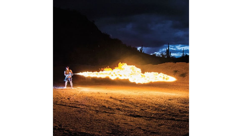Throwflame X15 Flamethrower, Midnight Black, TF-X15MB