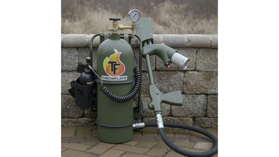 Throwflame XL18 Flamethrower, Forest Green, TF-XL18FG