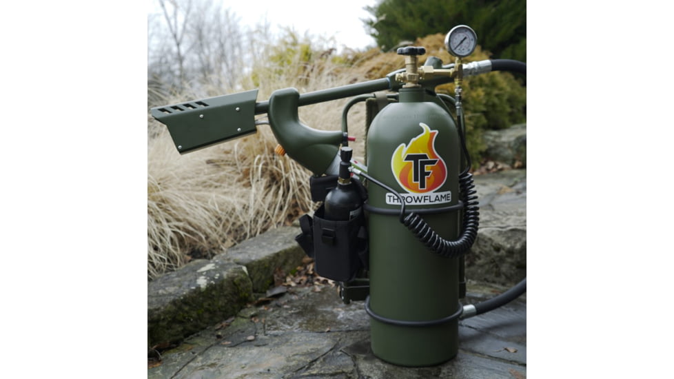 Throwflame XL18 Flamethrower, Forest Green, TF-XL18FG