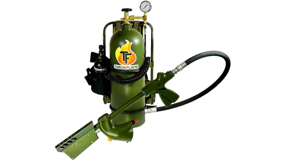 Throwflame XL18 Flamethrower, Forest Green, TF-XL18FG