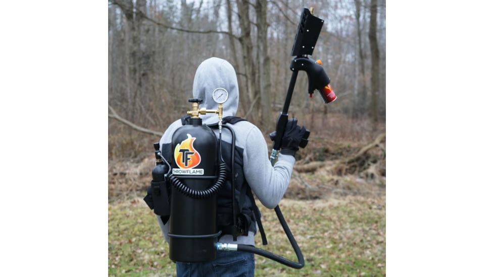 Throwflame XL18 Flamethrower, Midnight Black, TF-XL18MB