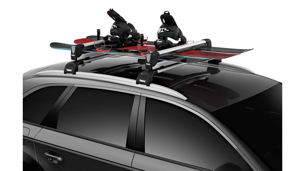 Thule Snowpack Extender Rack, Black/Silver 7325