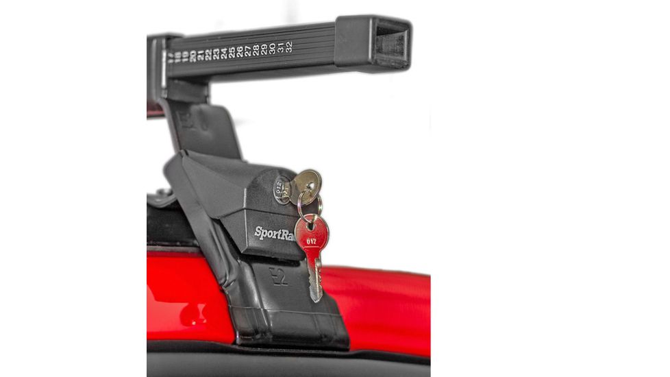 Sportrack Complete Roof Rack System SR1002, Black SR1002
