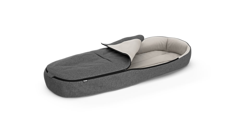Thule Stroller Footmuff, Gray Melange/Black, 11200324