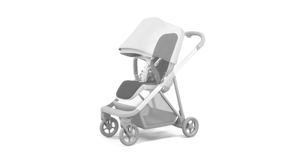 Thule Stroller Seat Liner, Grey Melange, 11200333