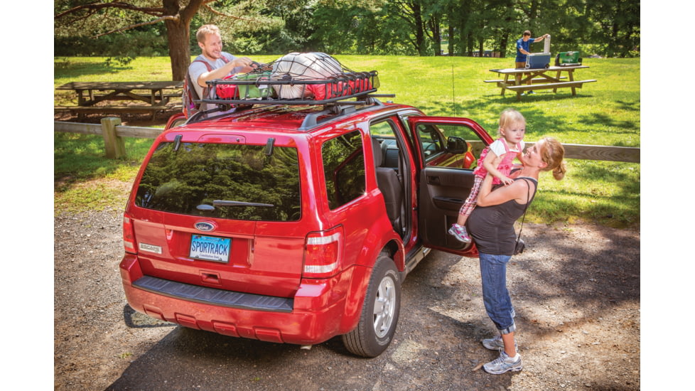 Sportrack Vista Roof Basket, Black, SR9035