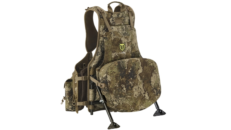 Tidewe FLASH SALE Turkey Vest with Seat with Game Pouch and Kickstand, TV002-TS-TE