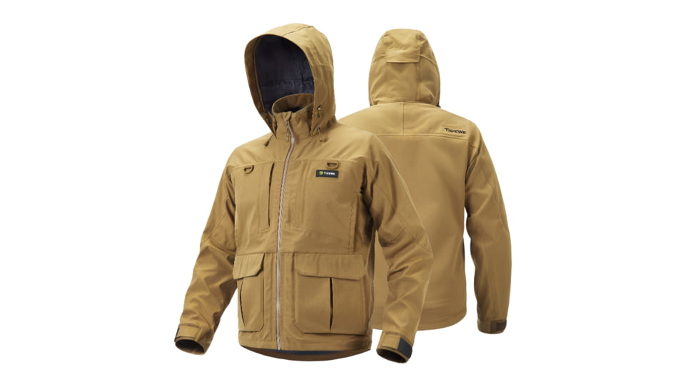 Tidewe FowlStorm Elite TideShellTM Waterfowl Hunting Jacket, HA001-DW-L-TE