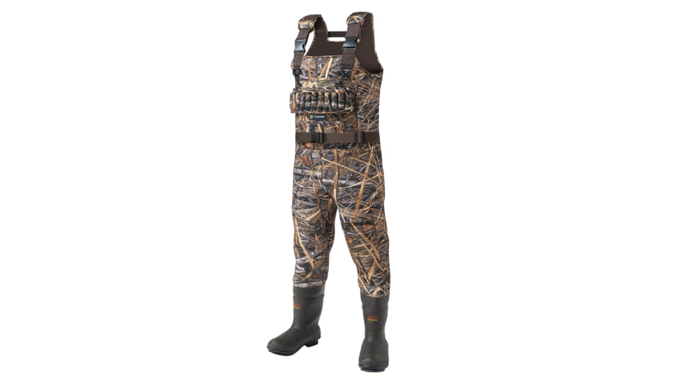 Tidewe Seeker Pro Insulated Duck Waterfowl Hunting 1400 Gram 3M Thinsulate Neoprene Chest Waders, WD008-NE12-H