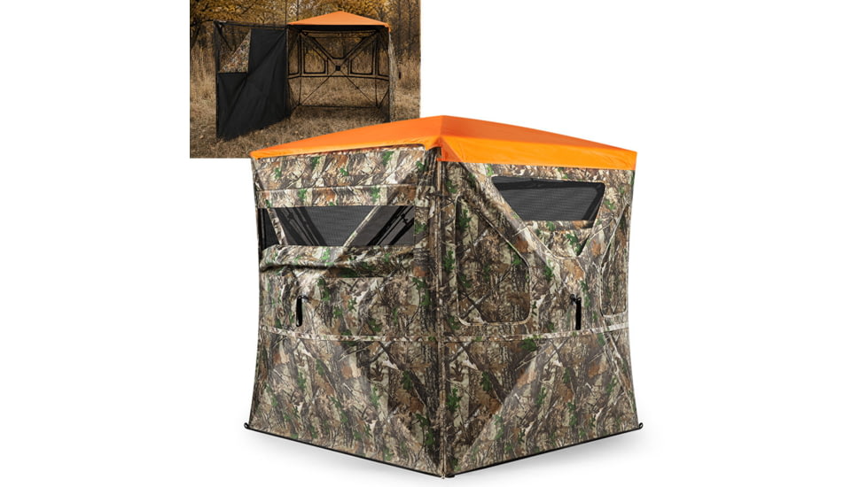 Tidewe Tidewe Vis360 See-Through Ground Blind for Deer/ Turkey Hunting 3-4 Person, BL025-C30L-OSTE