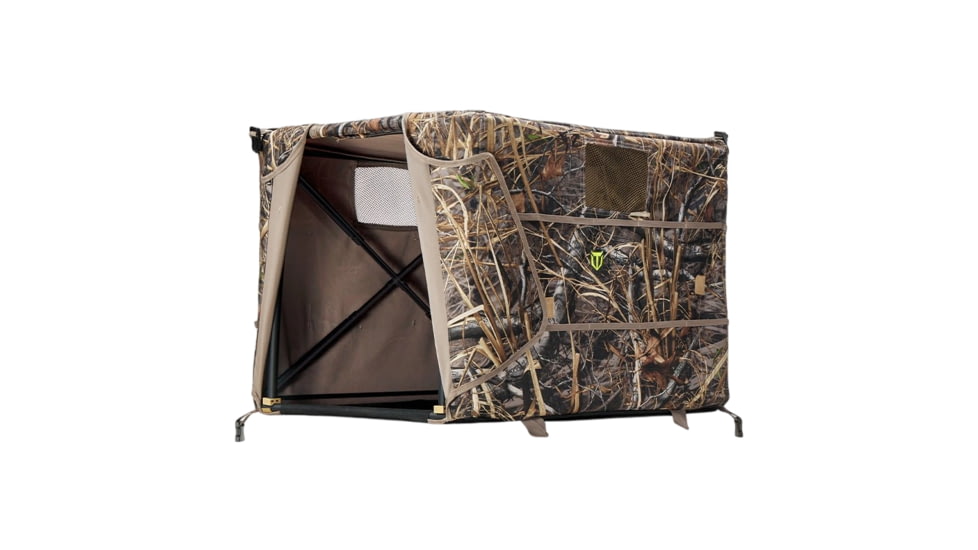Tidewe Waterfowl Hunting 3-in-1 Detachable Dog Blind with Adjustable Height Stand, ST001-BN-TE
