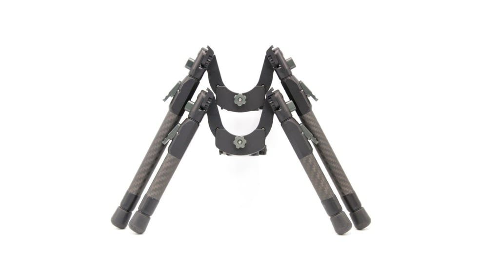 Tier One Carbon Arca Evolution Bipod, Black, Short/7in, T1BECA180