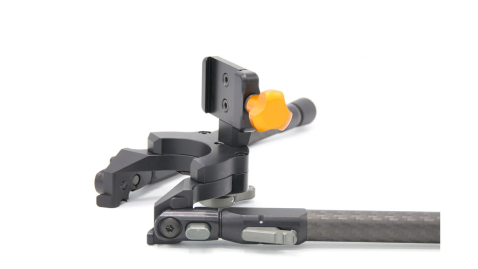 Tier One Carbon Arca Evolution Bipod, Black, Short/7in, T1BECA180