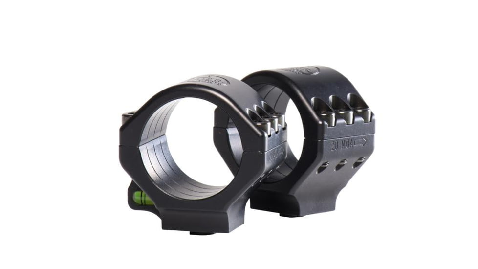 Tier One Blaser TacRings - 34mm 0-MOA, Black, T1BLAT3400M