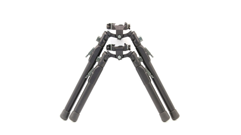 Tier One Tactical Bipod - Aluminum Sling Stud 7in, Black, T1BTASS180