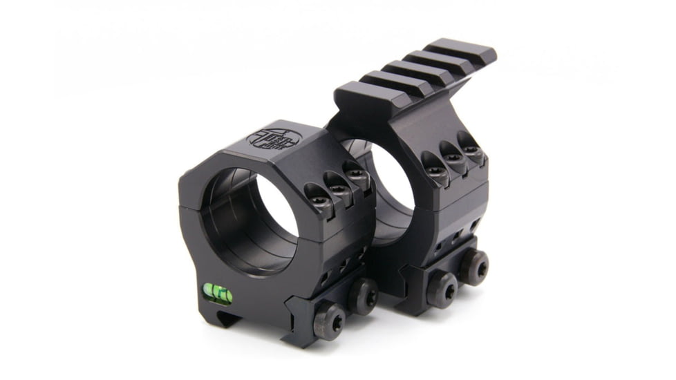 Tier One Tactical Rings - 35mm High, Black, T1TAC35H