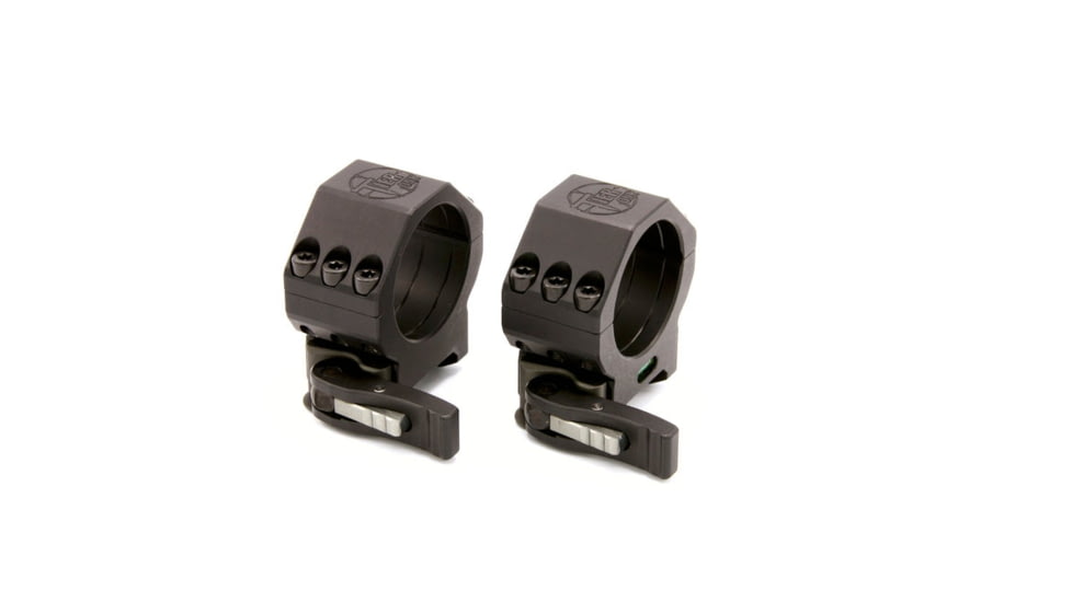 Tier One Tactical Rings QD - 36mm Medium, Black, T1TAC36MQD
