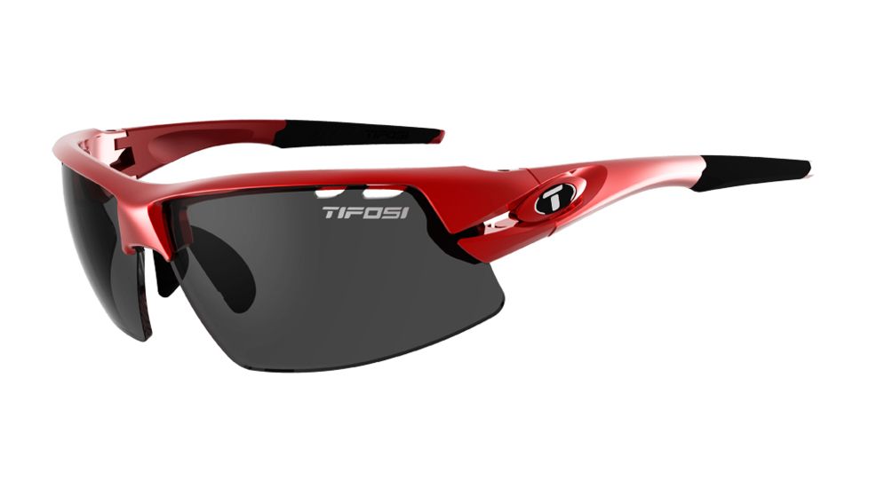 Tifosi Optics Crit Sunglasses, Metallic Red Frame, 1340102701