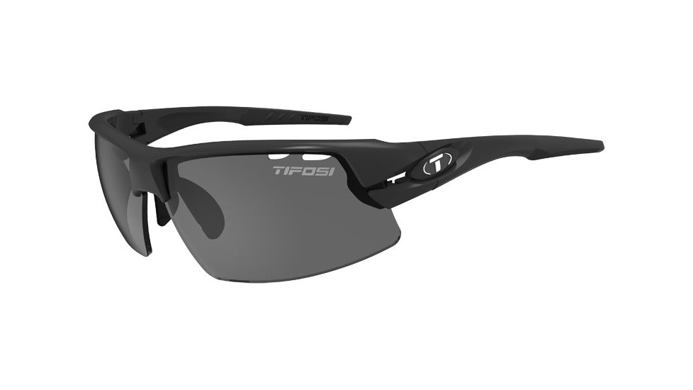 Tifosi Optics Crit Sunglasses, Matte Black Frame, 1340200115