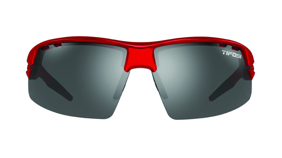 Tifosi Optics Crit Sunglasses, Metallic Red Frame, 1340202715