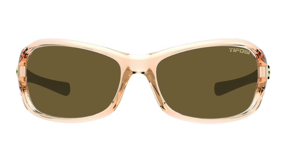 Tifosi Optics Dea SL Sunglasses, Crystal Brown/Black Sunglasses, 0090408171