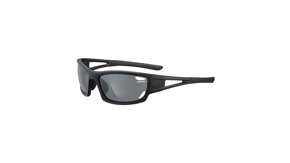 Tifosi Optics Dolomite 2.0 w/ AC Red, Clear, Smoke Lenses, Matte Black Frame 1020100101