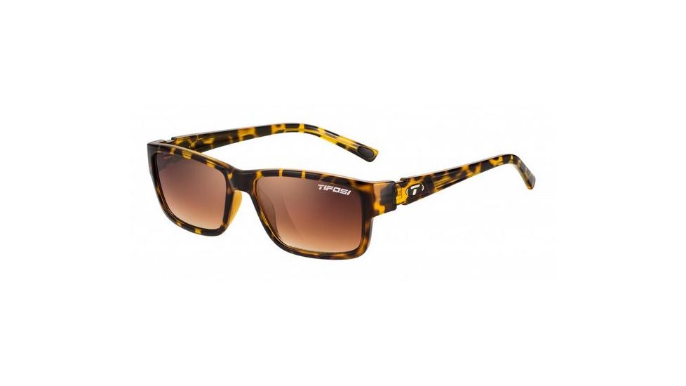Tifosi Optics Hagen Sunglasses - Leopard Frame w/Brown Gradient Lens 1200406979