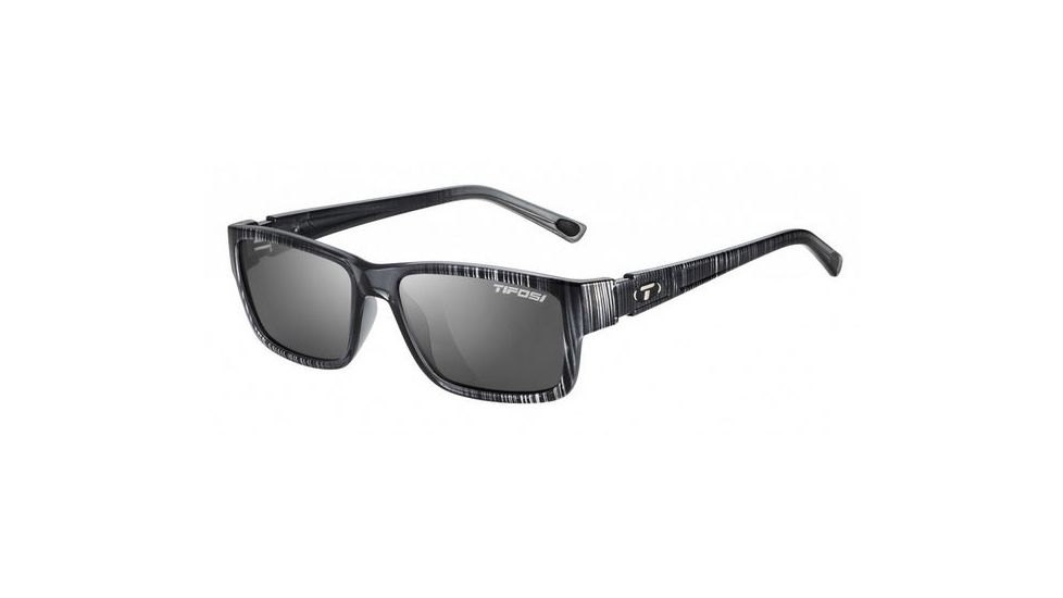 Tifosi Optics Hagen Sunglasses - Silver Streak Frame w/Smoke Lens 1200402670