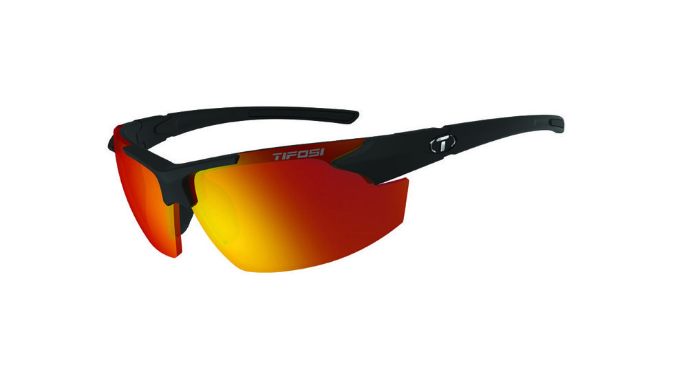Tifosi Optics Jet FC Sunglasses, Matte Black Frame, 1140400178