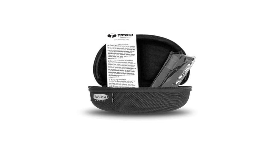 Tifosi Optics Kilo Sunglasses, BlackOut Frame, Smoke Polarized Lens, Medium/Large, 1700510551