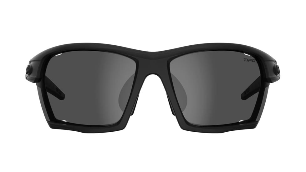 Tifosi Optics Kilo Sunglasses, BlackOut Frame, Smoke Polarized Lens, Medium/Large, 1700510551