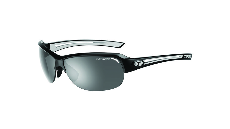 Tifosi Optics Mira Sunglasses, Black/White Frame, 1380406470