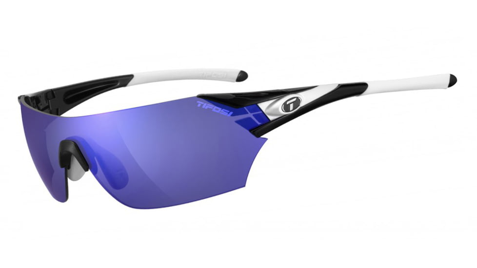 Tifosi Optics Podium Sunglasses, Black-White 1000104823