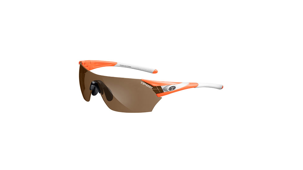 Tifosi Optics Podium w/ Brown, EC, GT Lenses, Neon Orange Frame 1000205713