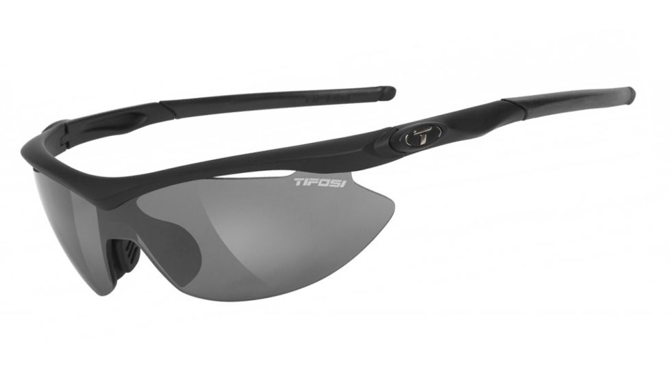 Tifosi Optics Slip Sunglasses, Matte Black 0010200115