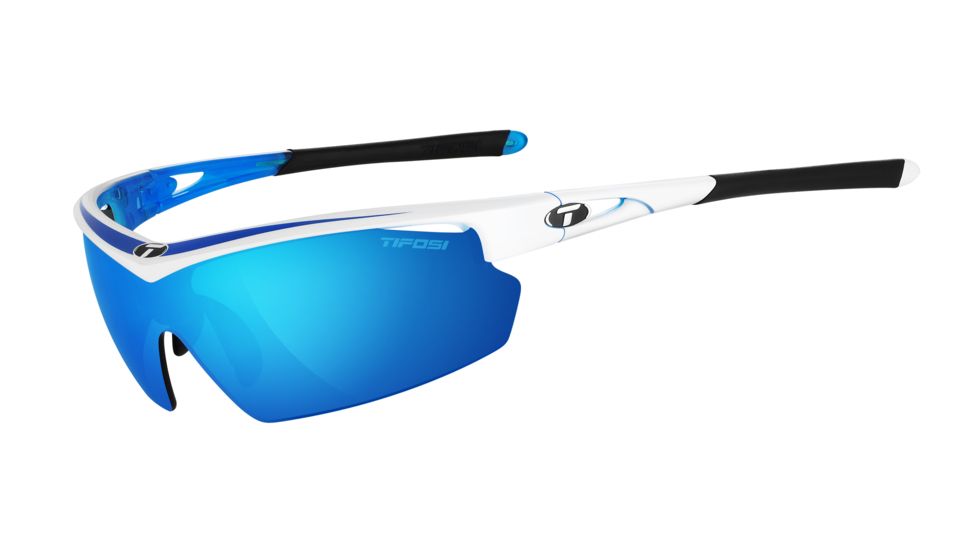 Tifosi Optics Talos Sunglasses - Race Blue Frame w/Clarion Blue,AC Red and Clear Lens 1180101422