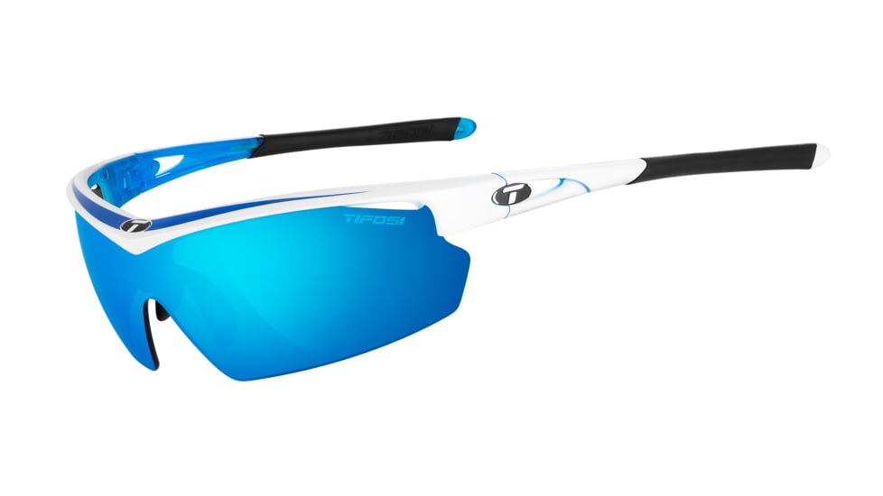 Tifosi Optics Talos Sunglasses - Race Blue Frame w/Clarion Blue,Golf/Tennis and Extreme Contrast Lens 1180201425