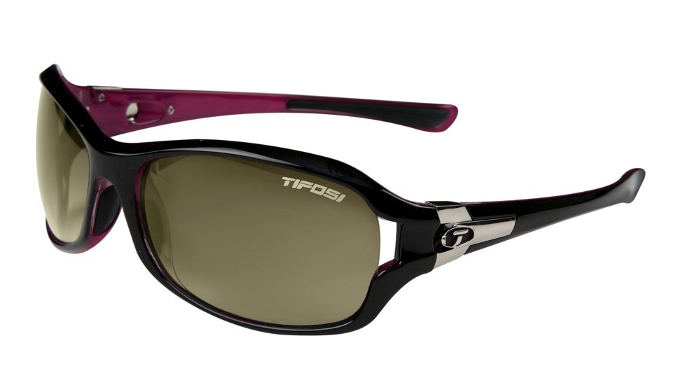 Tifosi Dea Progressive Prescription Sunglasses - Gloss Black &amp; Pink Frame 0090203208